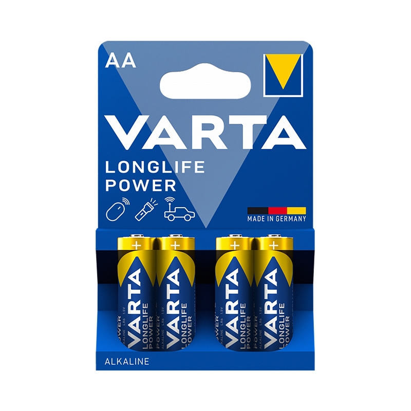 Varta Pilas Longlife LR6/AA (Mignon) (4106) (Pack 4)