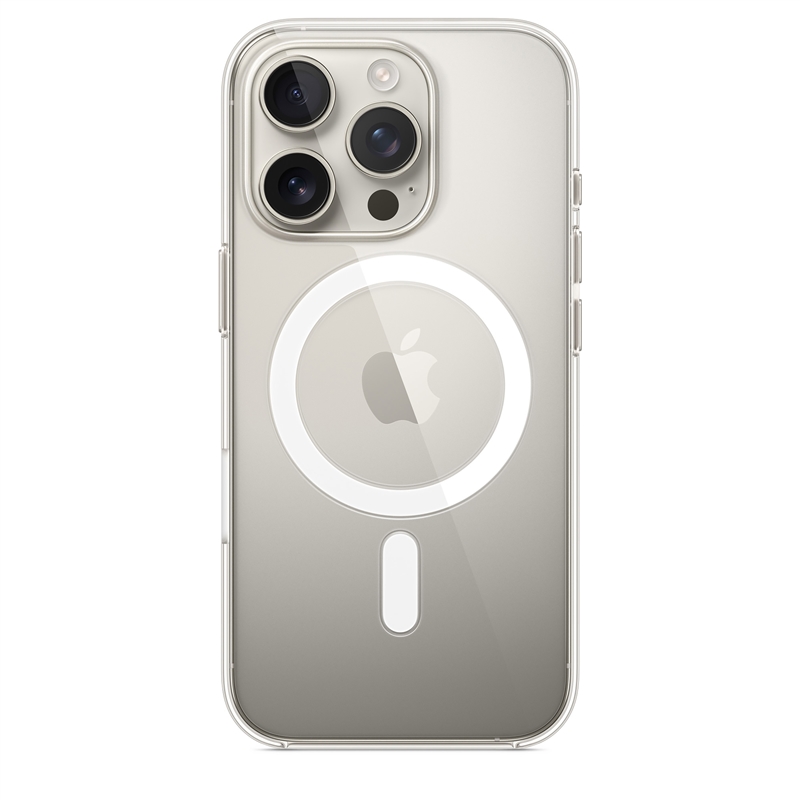 Apple carcasa clear compatible con Apple iPhone 16 Pro transparente