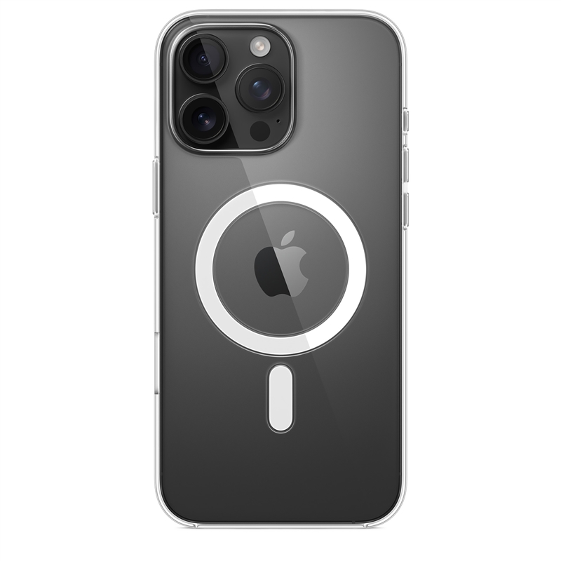 Apple carcasa clear compatible con Apple iPhone 16 Pro Max transparente