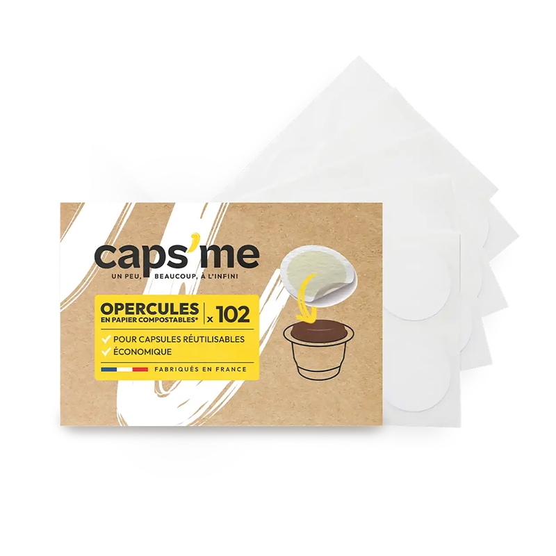CAPS ME Tapas de papel x102