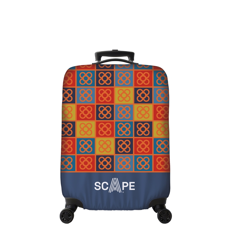 Scape Travel funda protectora de maleta talla S cuadrados