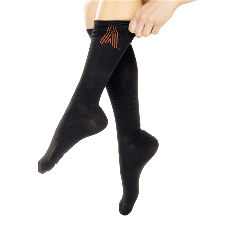 Scape Travel Calcetines de compresión para viajes negro Tamaño L