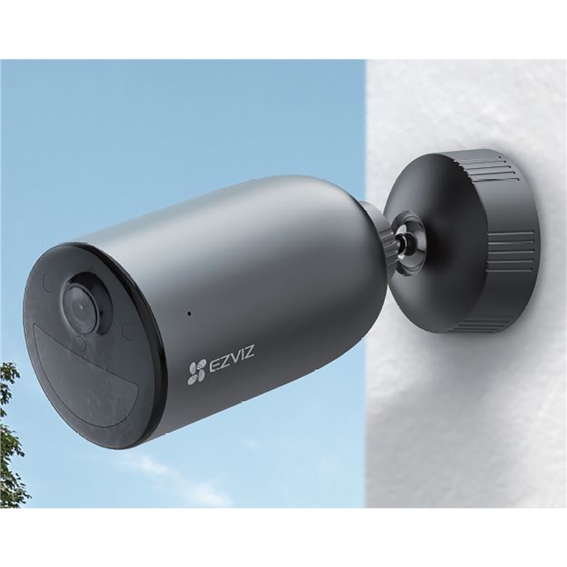 Ezviz cámara de vigilancia EB3, exterior, 2K, vision nocturna, Wi-Fi, negro