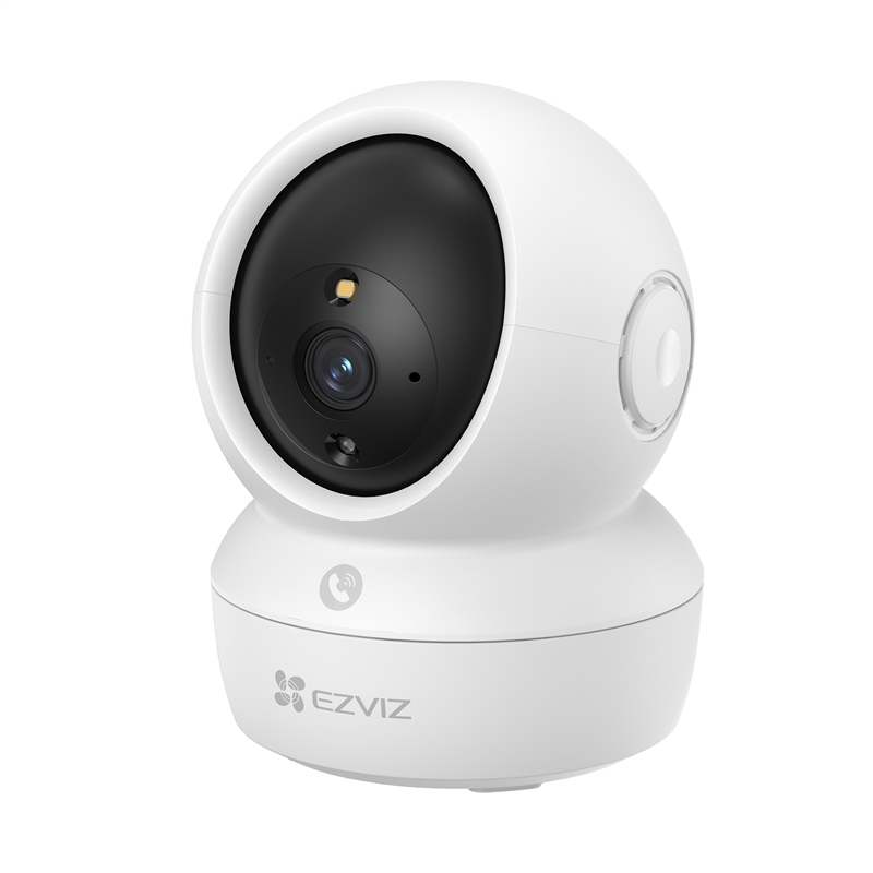 Ezviz cámara de vigilancia interior H6C Pro 5MP, 3K, 3K, visión nocturna, 360º, blanco