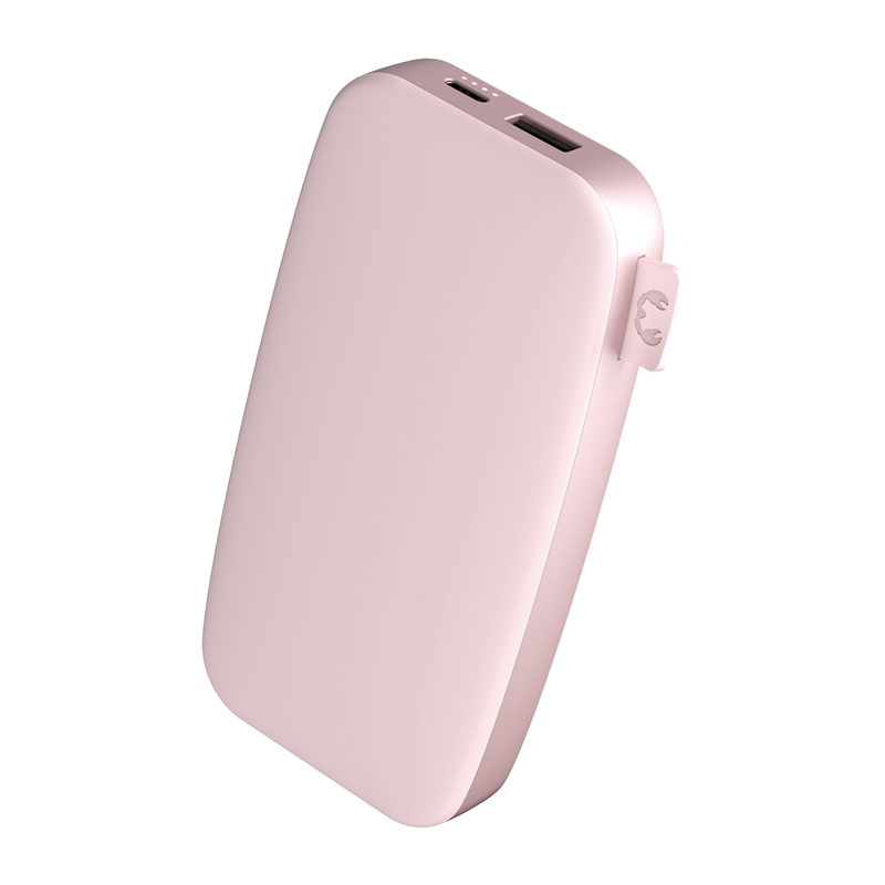 Fresh'N Rebel powerbank 12000 mAh USB-C carga ultra rápida 20W PD smokey pink