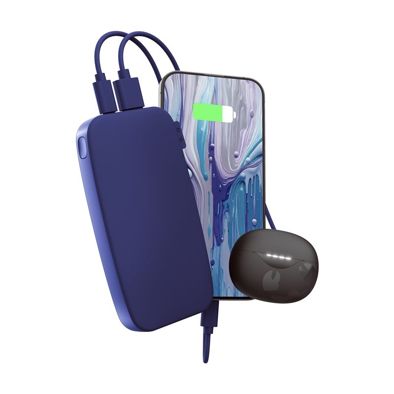 Fresh'N Rebel powerbank 12000 mAh USB-C carga ultra rápida 20W PD true blue