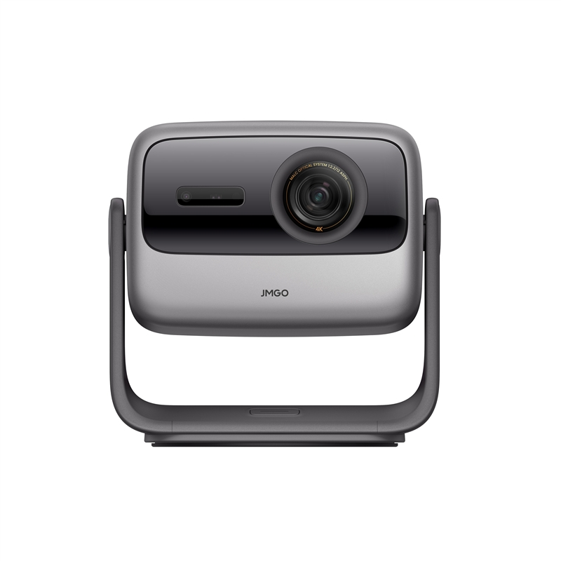 JMGO N1S Ultimate 4K proyector largo alcance tecnología tri-láser, 3300 ISO, 4K, GTV, gris metalizado