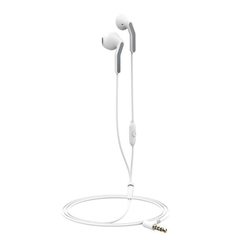 muvit auriculares estéreo MEU 3.5mm blanco