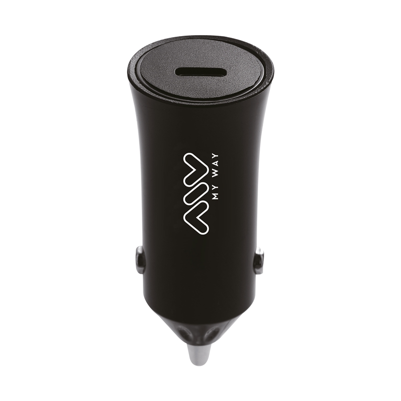 myway cargador coche Tipo C PD 20W negro