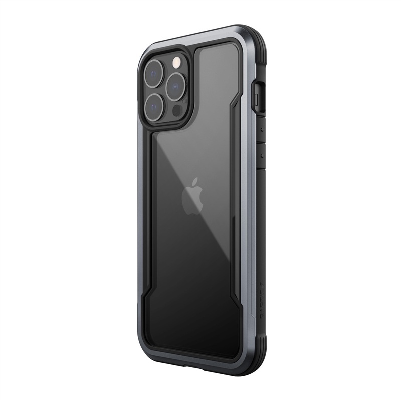 Raptic carcasa Shield Pro compatible con Apple iPhone 13 Pro Max negra