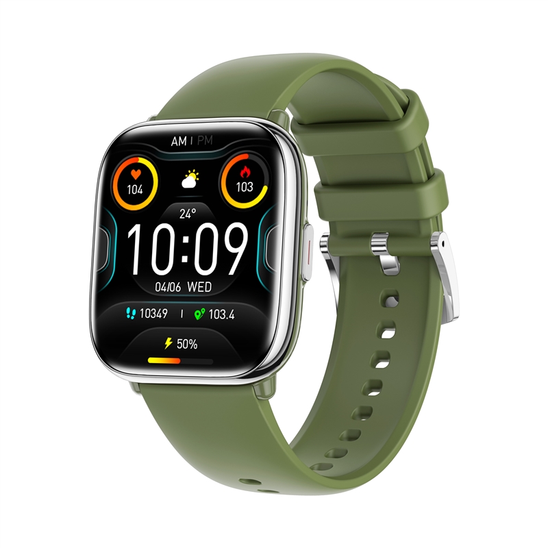 myPhone SmartWatch Pastel 1.75" Amoled Silver Green