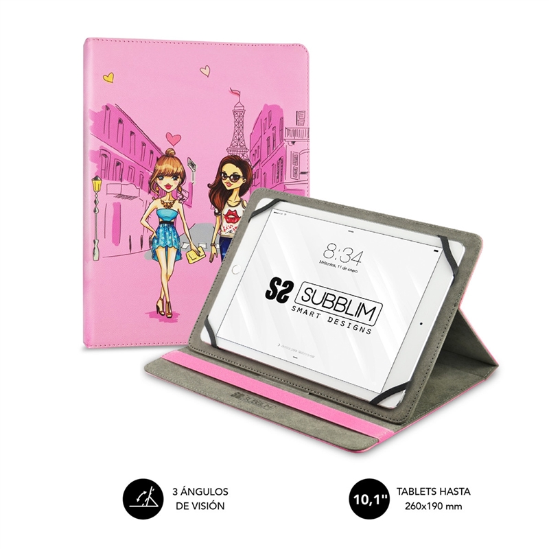 Subblim Trendy Fashion Girls funda tablet de 9,6" a 11"