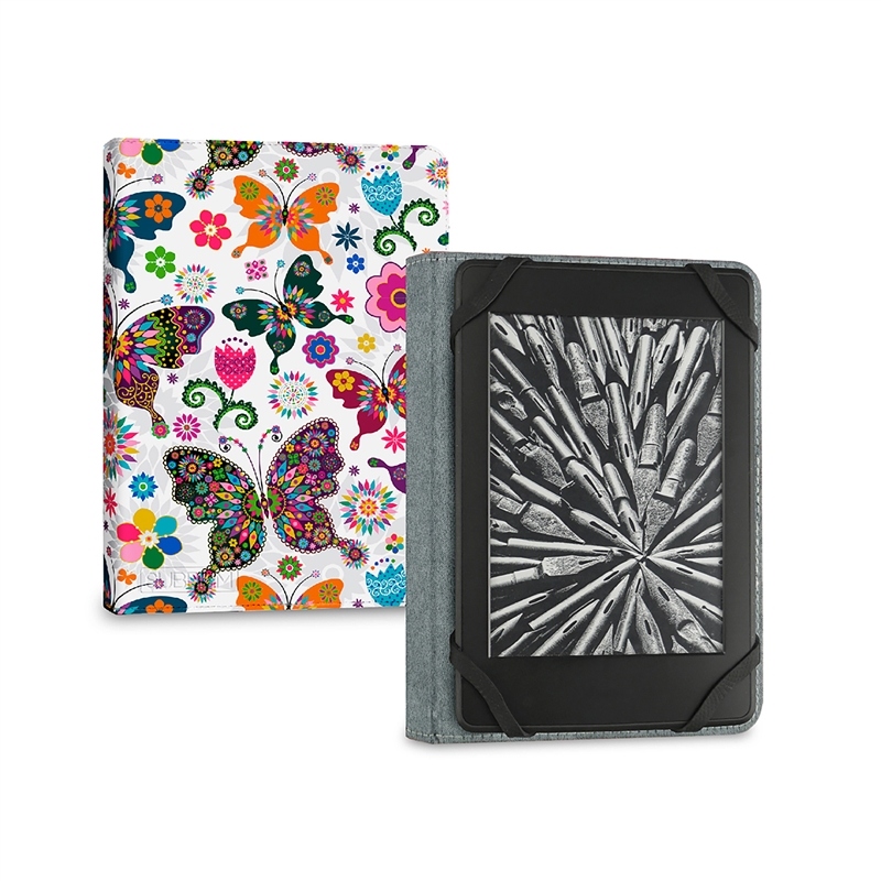 Subblim Clever Ebook Case 6" Mariposas