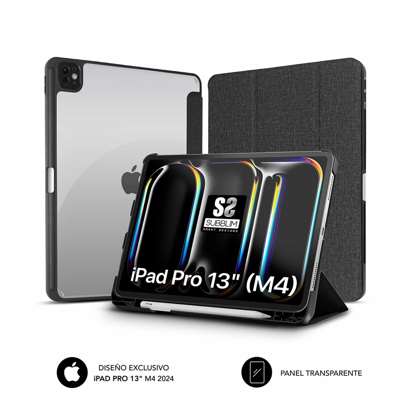 Subblim Clear Shock Case compatible con Apple iPad Pro 12,9" 2024