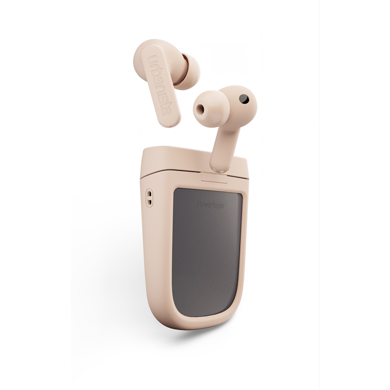 Urbanista Phoenix auriculares true wireless con carga solar Desert Rose